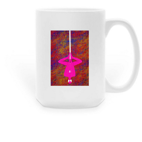 Hang In There! (Or Just Drink More Coffee), a White Large Coffee Mug