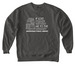 If Lost, Return to the Library Shirt, a Pepper Comfort Colors Crewneck Sweatshirt