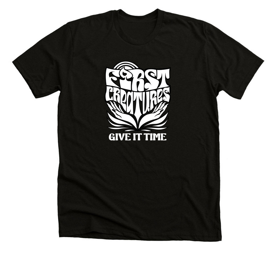 First Creatures tee/sweatshirt/hoodie, a Black Heather Premium Unisex Tee