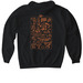 Flash Sheet, a Black Gildan Softstyle Pullover Hoodie (back-view)