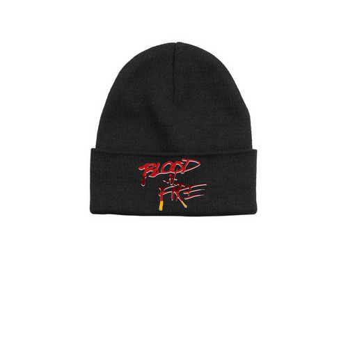 Hats off to a cause, a Black Printed Base Camp Beanie
