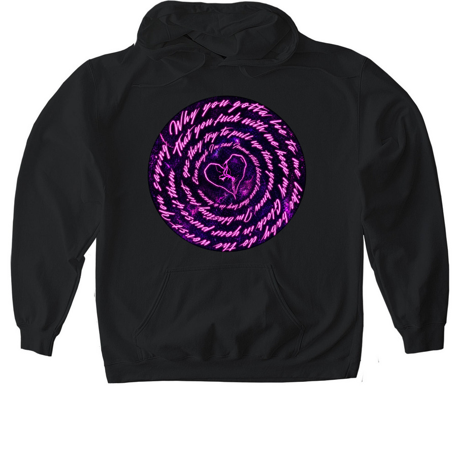 Do The Worst Hoodie + T-Shirt, a Black Gildan Softstyle Pullover Hoodie