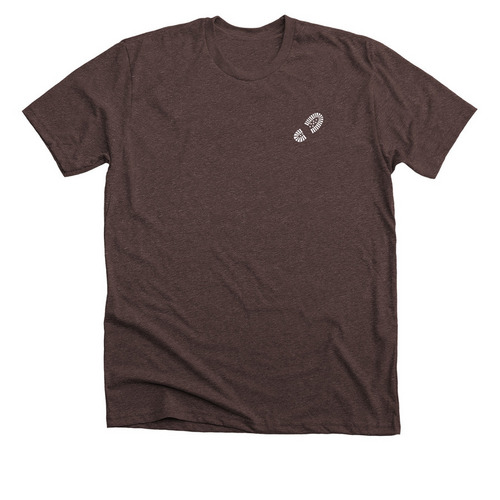 Take a Hike, a Heather Brown Premium Unisex Tee