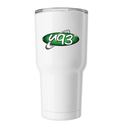 Tumbler, a White Insulated Tumbler