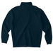 Abide, a Classic Navy Midweight Quarter Zip Pullover (back-view)