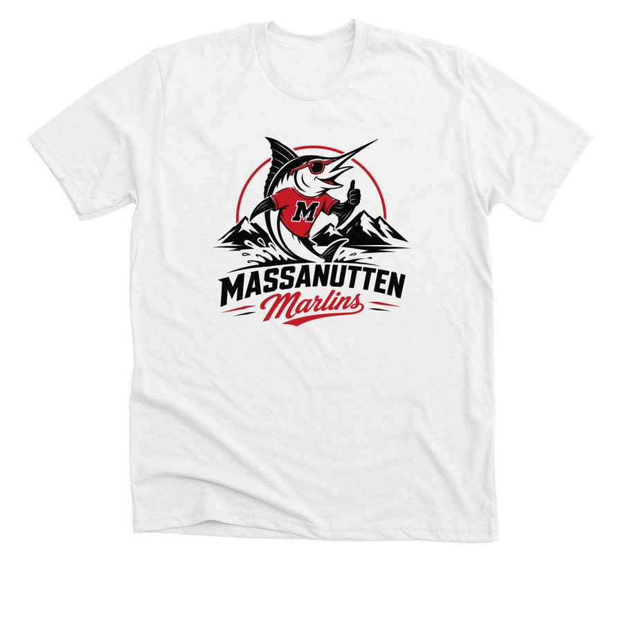Its a great day to be a Marlin, a Solid White Blend Premium Unisex Tee