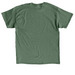 Empathy = Strength Tee, a Military Green Classic Unisex Tee (back-view)