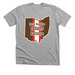 Brown Logo Tees, a Athletic Heather Premium Unisex Tee