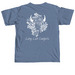 Long live cowgirls, a Blue Jean Comfort Colors Unisex Tee (back-view)