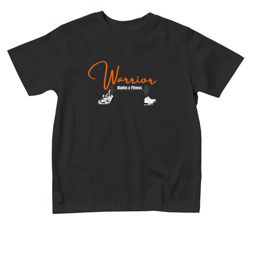 Warrior Blades & Fitness - T Athlete, a Black Toddler Tee
