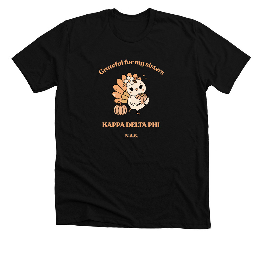 Grateful for my sisters, a Solid Black Blend Premium Unisex Tee