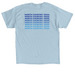 Help us map a better journey!, a Light Blue Classic Unisex Tee (back-view)