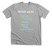 Stop ALS, a Athletic Heather Premium Unisex Tee