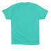 Hackett Hill&nbsp;, a Teal Premium Cotton Tee (back-view)