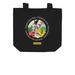 Future Flies with Pollinators Tote Bag, a Black Organic Cotton Tote Bag