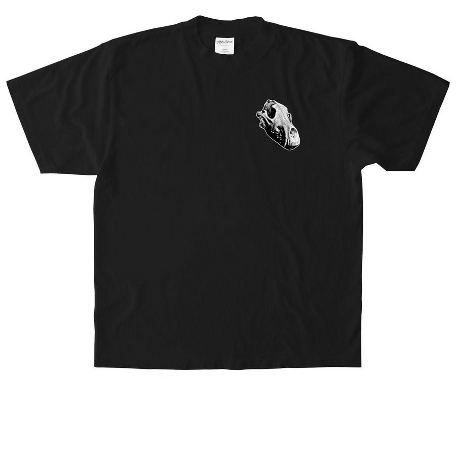 ?&nbsp;FOLLOW YOU INTO THE NIGHT&nbsp;?, a Black Heavyweight Garment Dye Tee