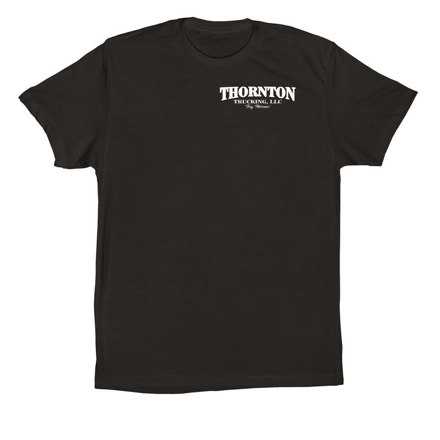 U8B Petry/Petry, a Black Premium Cotton Tee