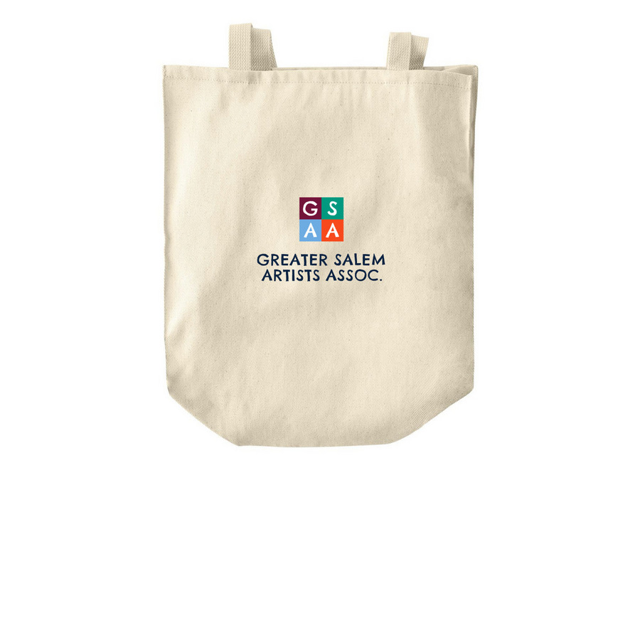 GSAA Logo Tote Bags, a Natural Over-the-Shoulder Shopping Tote Bag