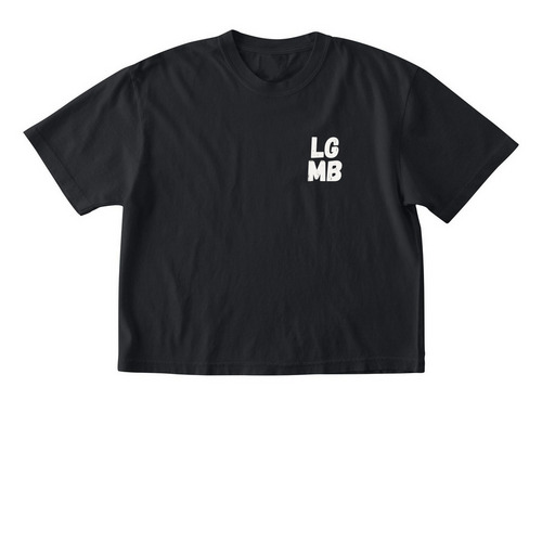 LGMB, a Black Comfort Colors Boxy Tee