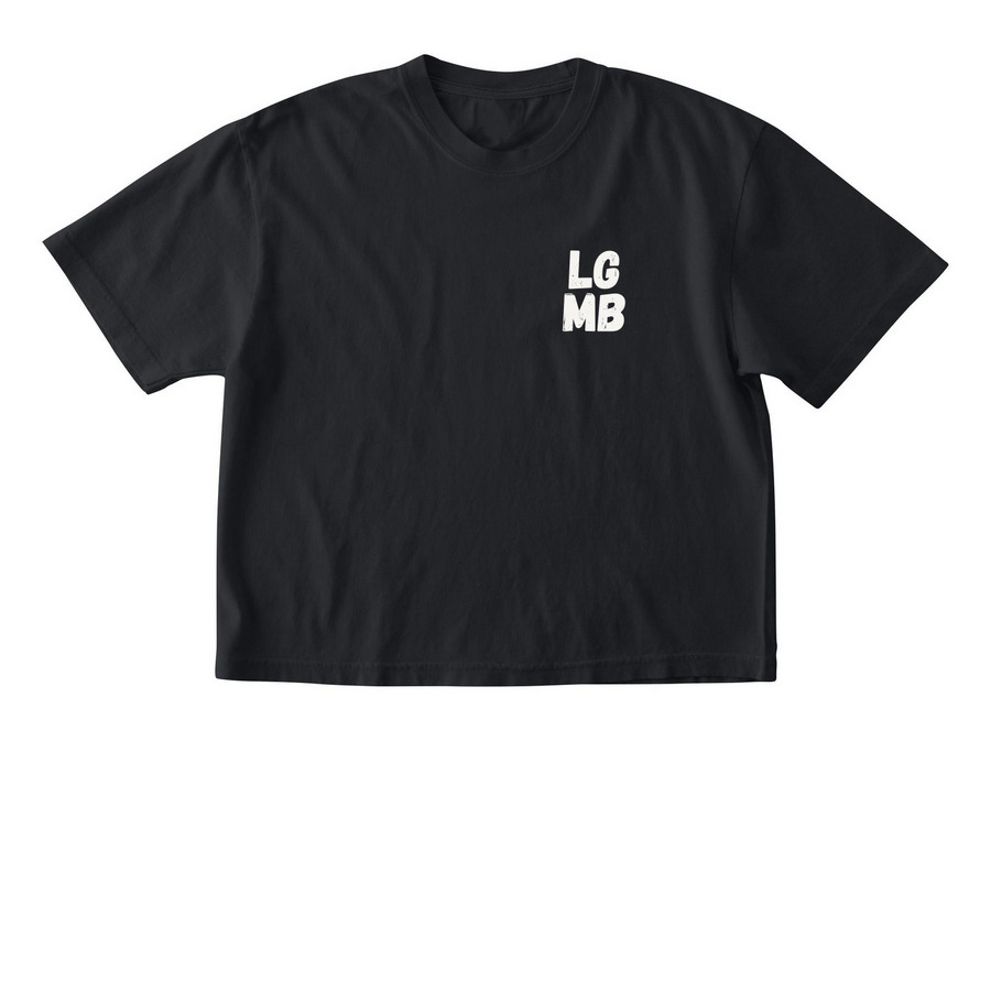 LGMB, a Black Comfort Colors Boxy Tee