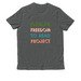 FFTRP Text Tee, a Terrain Grey Allmade Organic Cotton Unisex Tee