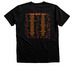 Team Ohio UPDIF 2026 ORANGE plus Chuck, a Black Heather Premium V-Neck Tee (back-view)