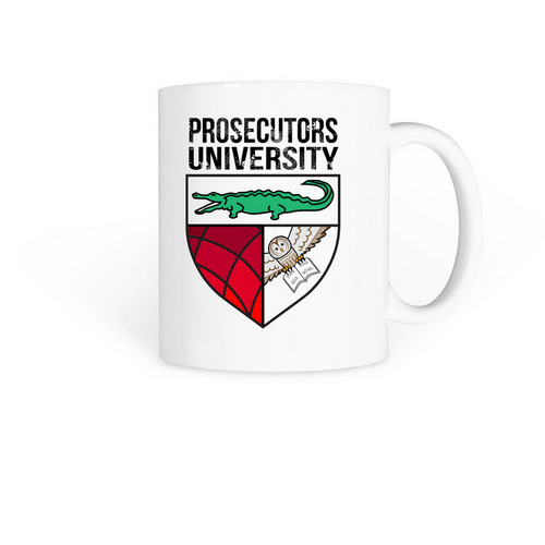 Prosecutors Mug, a White Coffee Mug