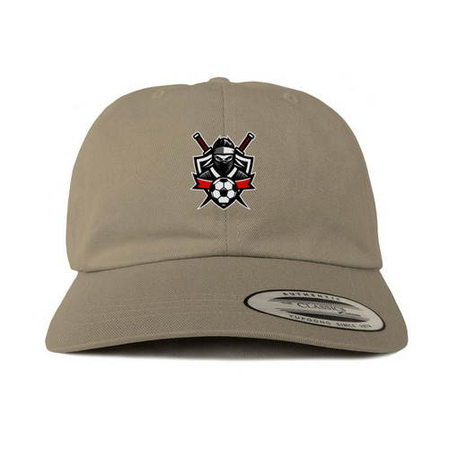 Hat- Logo Only&nbsp;, a Khaki Printed Classic Baseball Cap