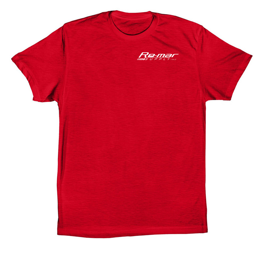 U8B Smith, a Red Premium Cotton Tee