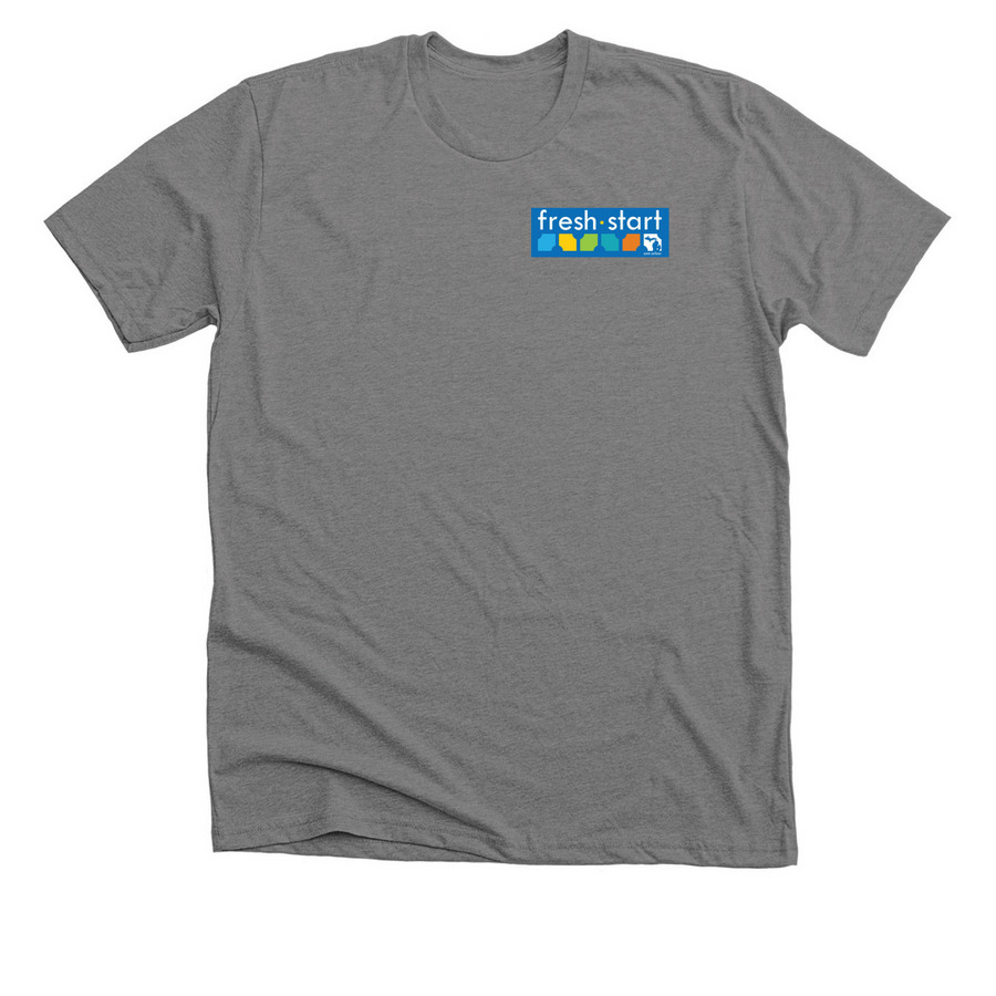 Mental Health is Possible Together, a Deep Heather Premium Unisex Tee