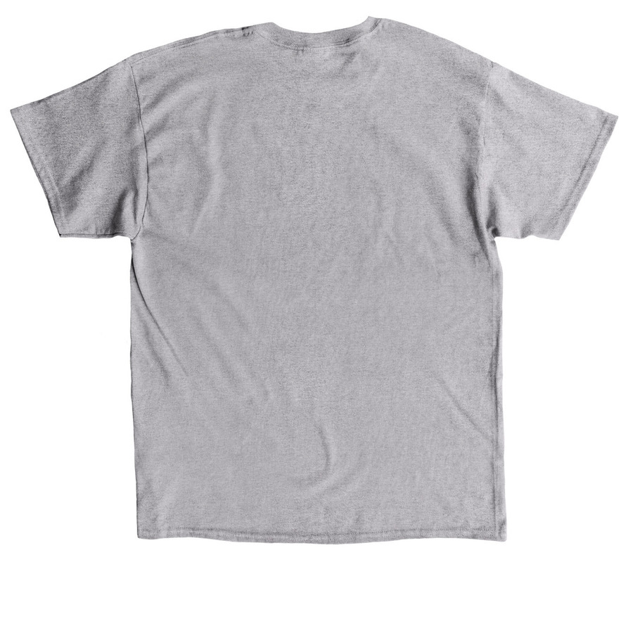 VJP Classic Logo Tee, a Sport Grey Classic Unisex Tee (back-view)