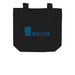 Beth Jacob Irvine Tote, a Black Organic Cotton Tote Bag