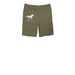 I heart shorts, a Army Midweight Fleece Shorts (back-view)