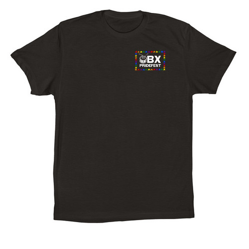 OBX Pridefest 2026, a Black Premium Cotton Tee