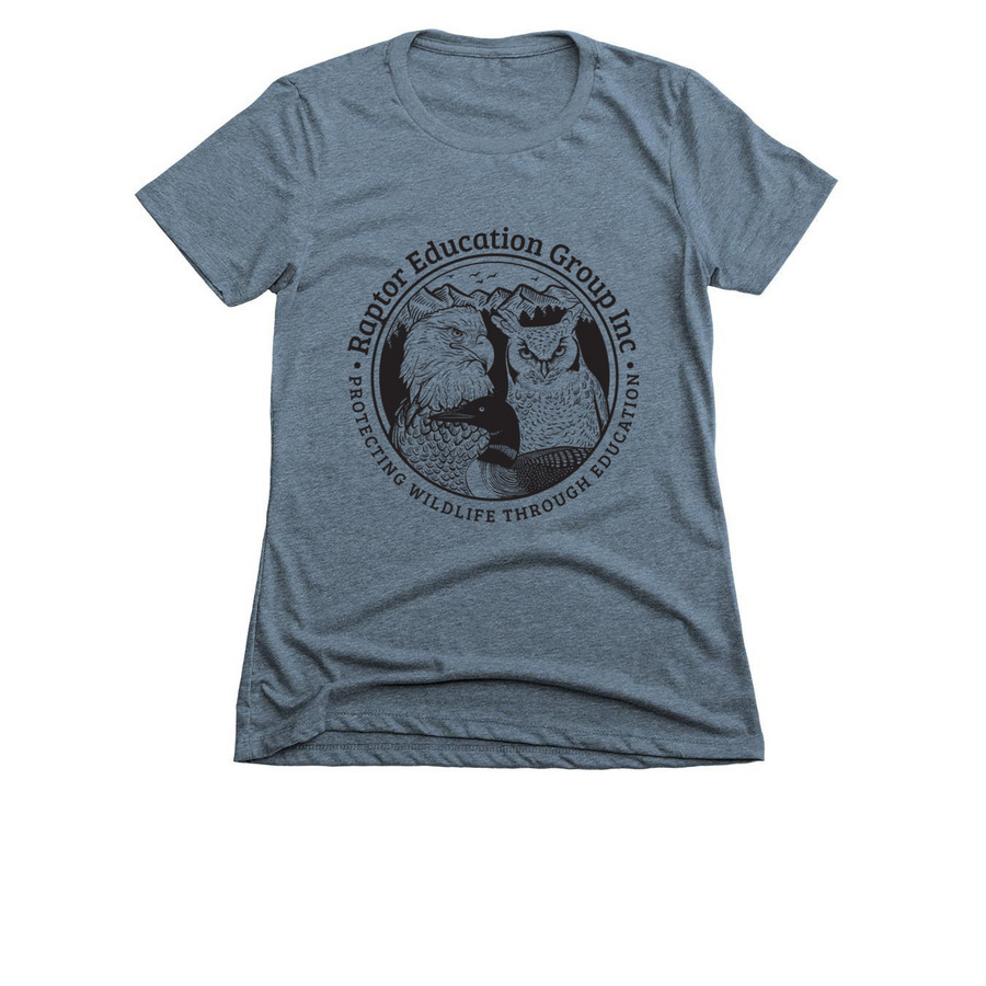 Raptor Education Group, Inc, a Indigo Women's Slim Fit Tee