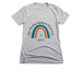 April 7 - Awareness Day, a Dark Heather Grey Women's Slim Fit Tee