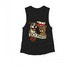 DC's Finest Dog & Cat, benefiting HRA, a Black Women's Muscle Tank (back-view)