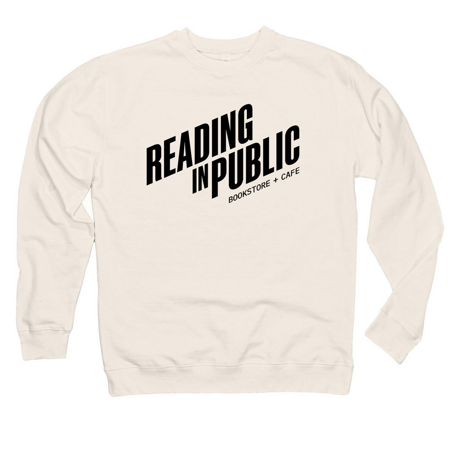 RinP Logo (Black Ver.), a Bone Midweight Crewneck Sweatshirt