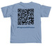 Progress with Preston, a Washed Denim Comfort Colors Unisex Tee (back-view)
