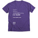 I gave birth to 6 of 10,000 babies, a Purple Rush Premium V-Neck Tee