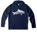 Sharkapalooza&nbsp;UV Perf. Long Sleeve Hoodie, a True Navy UV Performance Long Sleeve Hoodie