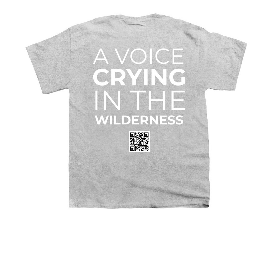 ETH WILDERNESS SHIRTS, a Sport Grey Youth Unisex Tee (back-view)