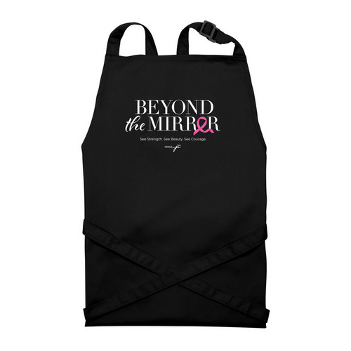 Salons by JC - Beyond The Mirror (Black), a Black Recycled Bib Apron