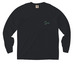 Fatherhood Shirt, a Black Comfort Colors Long Sleeve Pocket Tee