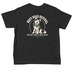 Ruff Road Revival- Toddler, a Black Toddler Tee (back-view)