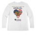 American Gold Star Mothers, Inc., a White Women?s Premium Long Sleeve Tee (back-view)