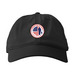 OAE Baseball Cap, a Black Printed Eco Baseball Cap