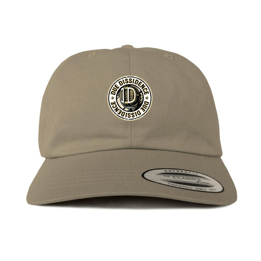Logo Hats, a Khaki Printed Classic Baseball Cap