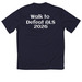 Grampy Dave's Bonsai Army, a True Navy Classic Performance Tee (back-view)