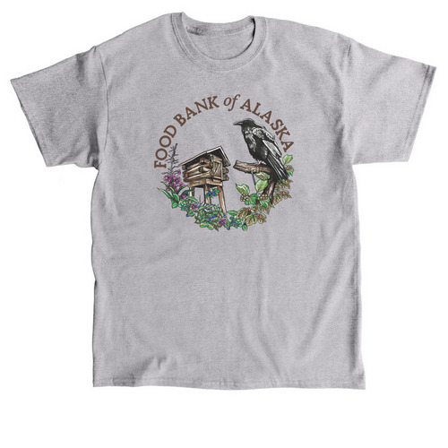 Cache and Share, a Sport Grey Classic Unisex Tee